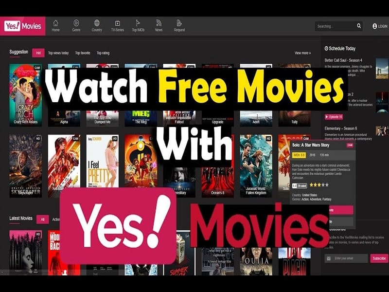 YesMovies Alternatives