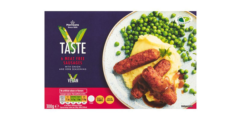 Morrisons Vegan recipes